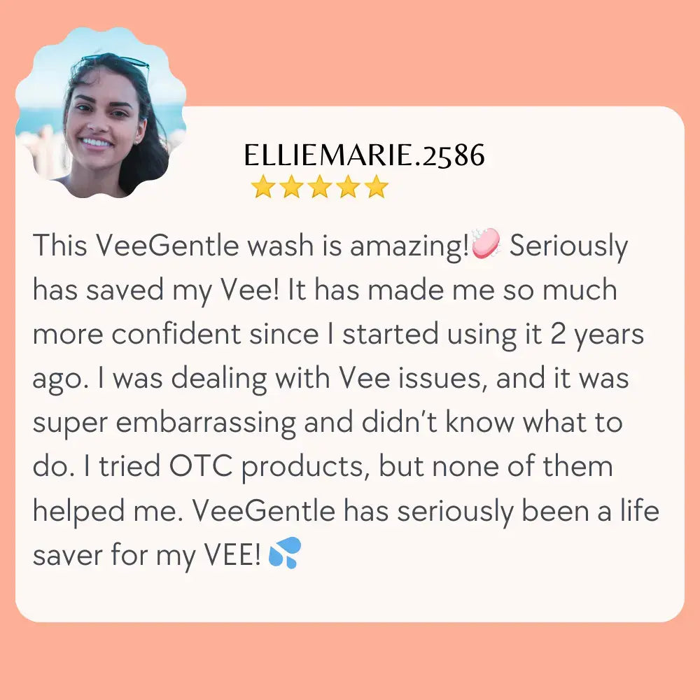 VeeGentle Sensitive ACV Feminine Wash