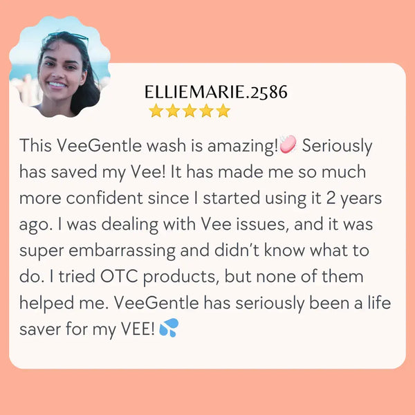 VeeGentle Sensitive ACV Feminine Wash