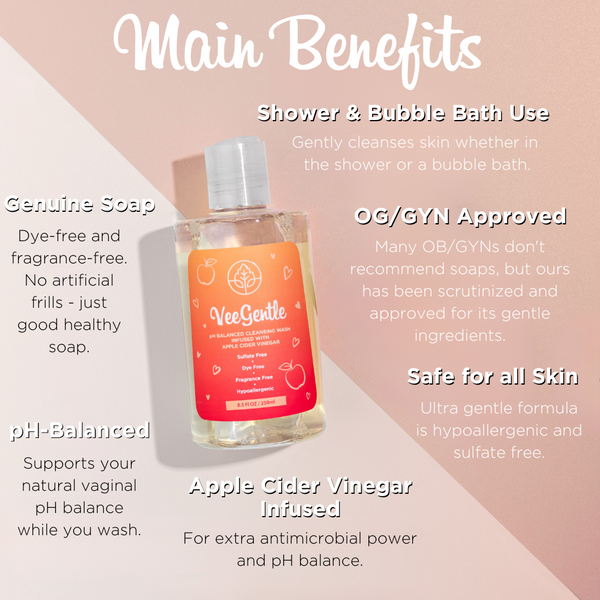 VeeGentle Sensitive ACV Feminine Wash