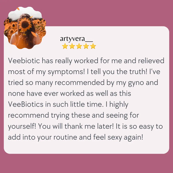 VeeBiotics for Vaginal & Gut Health